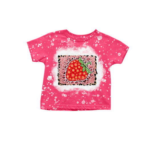 toddle baby girls strawberry shirt preorder