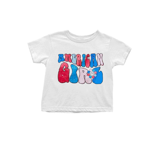 American girls short sleeve july 4th shirt preorder