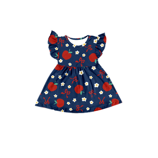 baby girls apple print back to school shirt preorder