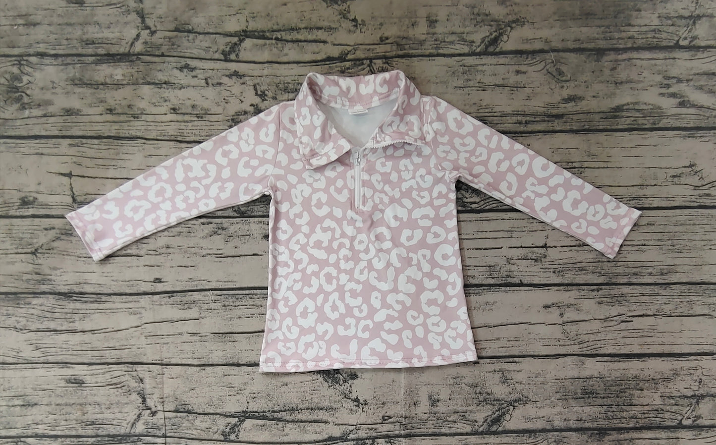 Adult women khaki cheetah long sleeve pullover preorder