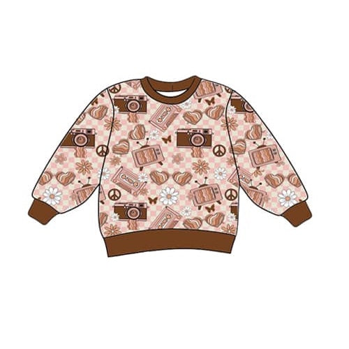 Toddle baby girls music long sleeve top preorder