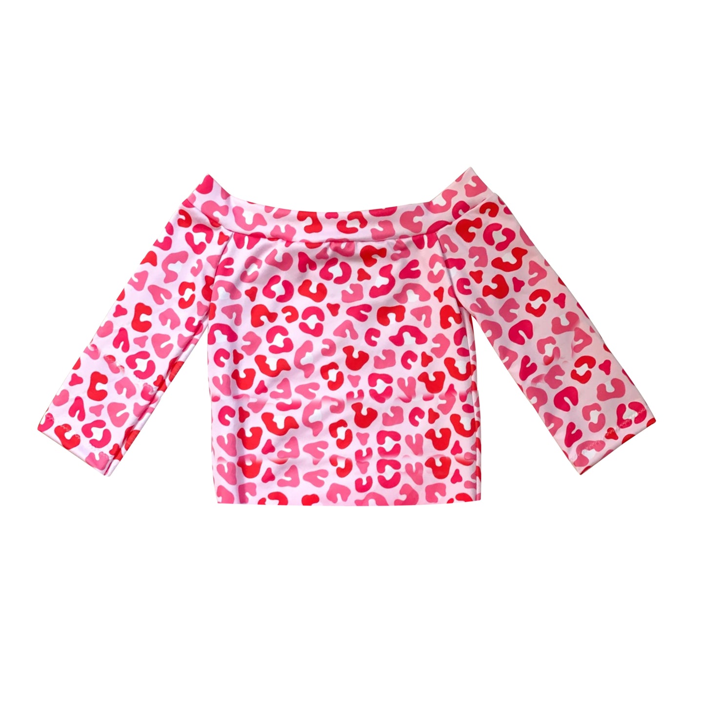 Toddle Baby Girl Cheetah Long Sleeve Top Preorder