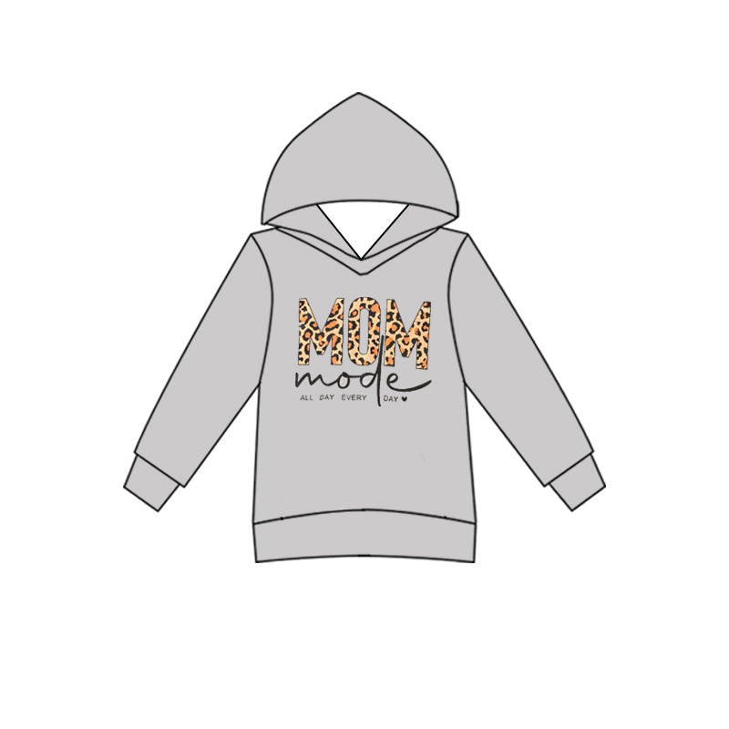 Adult  mom mode long sleeve hoodie top preorder