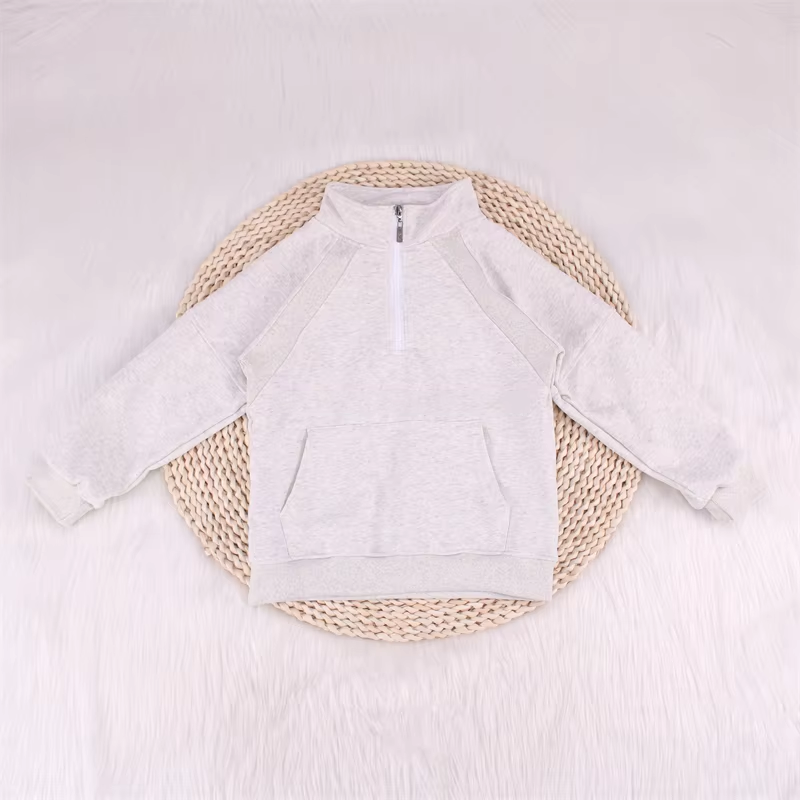 Baby Girls Cream Active Wear Long Sleeve Top Preorder