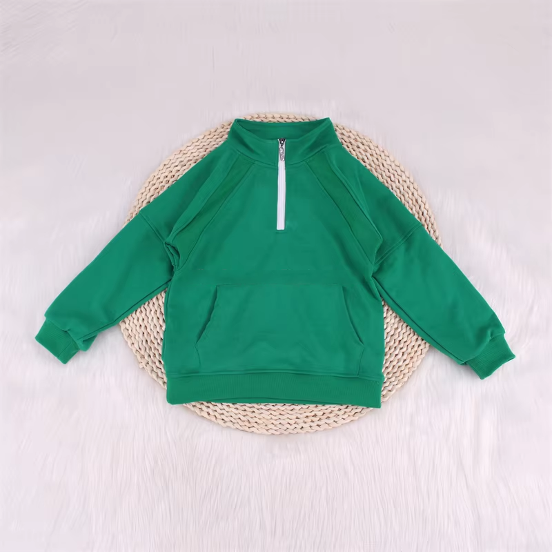 Baby Girls Green Active Wear Long Sleeve Top Preorder