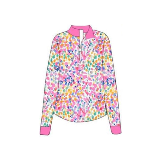Adult Women Flower Print Long Sleeve Top Preorder