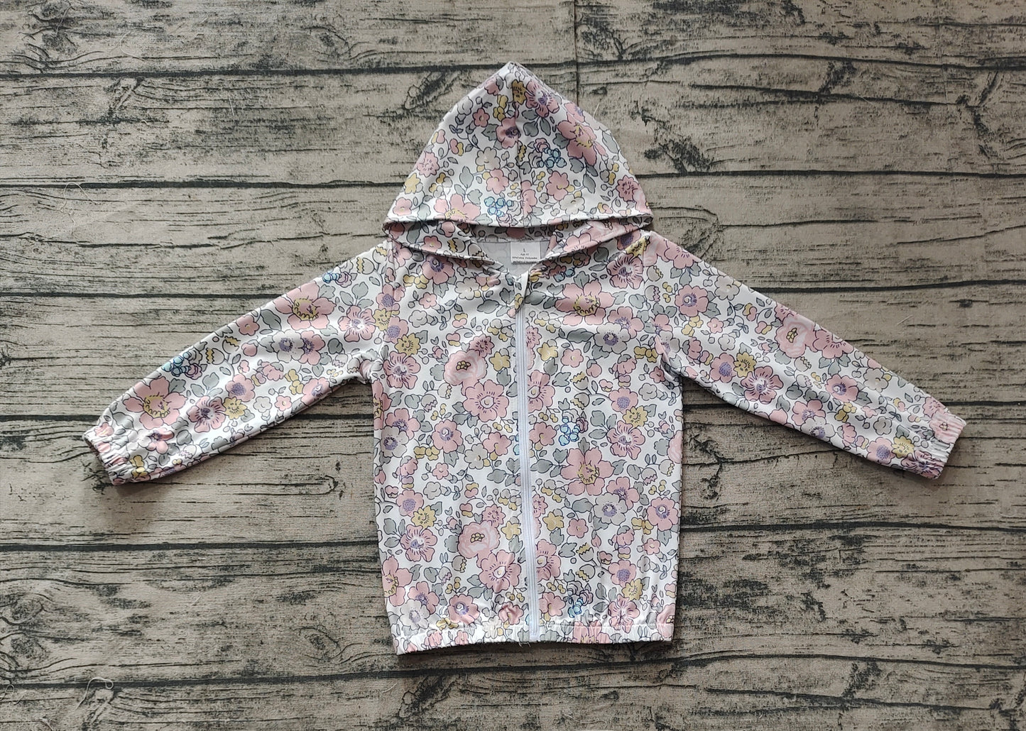 Baby girls flower print Long Sleeve Hoodie Pullover Preorder