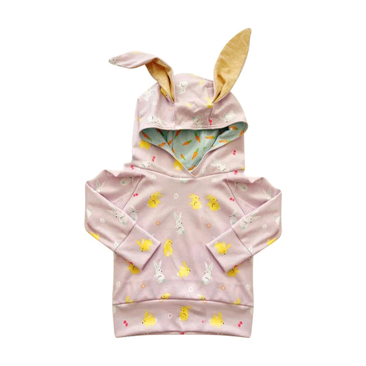 Easter egg baby girl long sleeveh hoodie top preorder