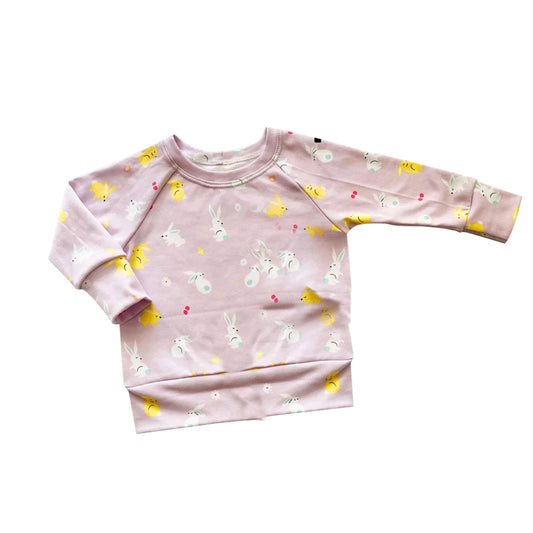 Easter egg baby girl long sleeve t-shirt top preorder