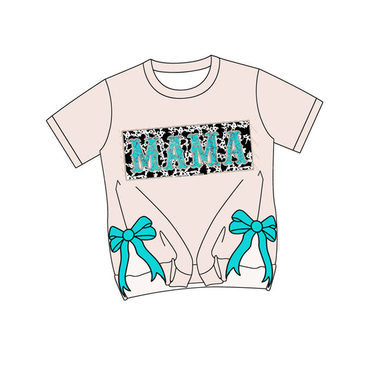 Adult women Mamas letter long sleeve  top preorder