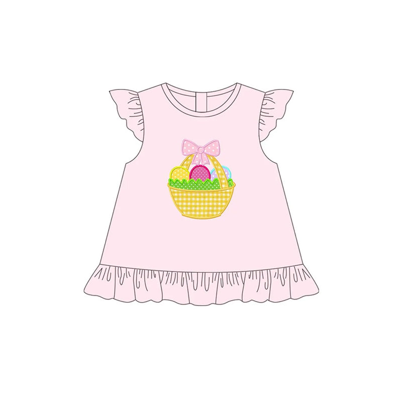 Baby girls Easter egg short sleeve t-shirt top preorder