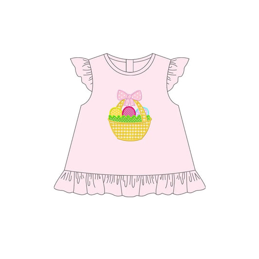 Baby girls Easter egg short sleeve t-shirt top preorder