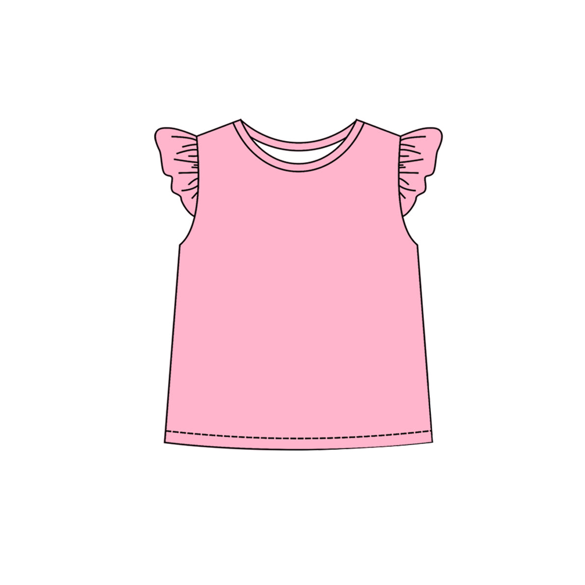 Pink color girls summer shirt preorder