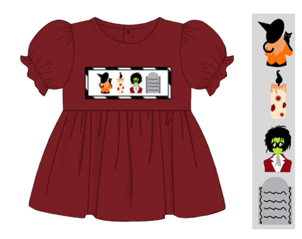 Toddle baby girls Halloween design shirt preorder