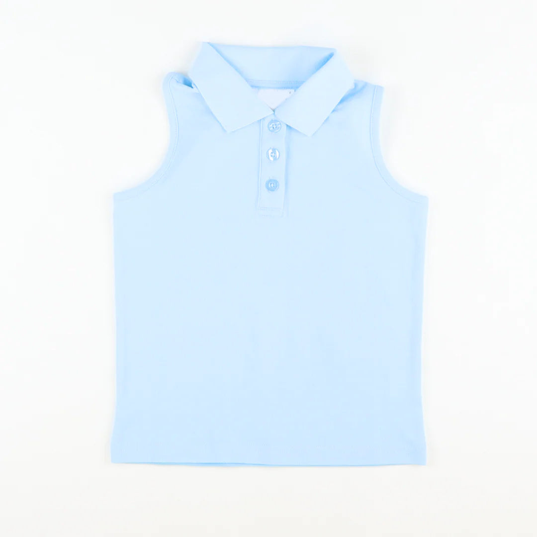 Baby Girls Blue Yoga Top Shirt Preorder