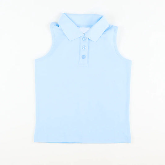 Baby Girls Blue Yoga Top Shirt Preorder