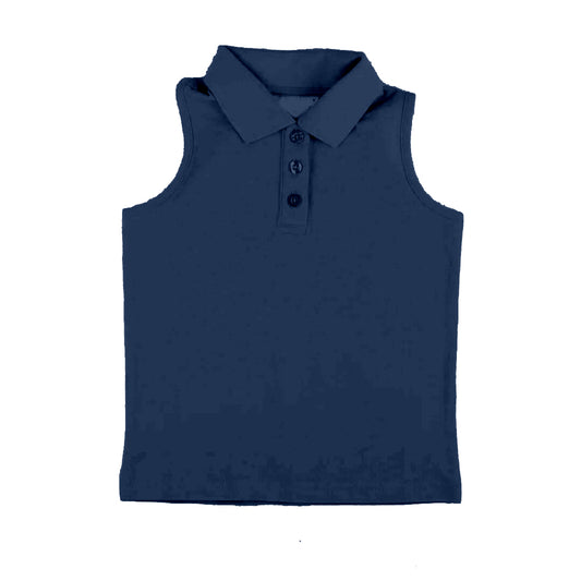 Baby Girls Navy Yoga Top Shirt Preorder