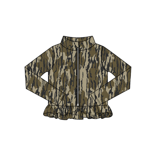 Girsl camo yoga t-shirt top preorder