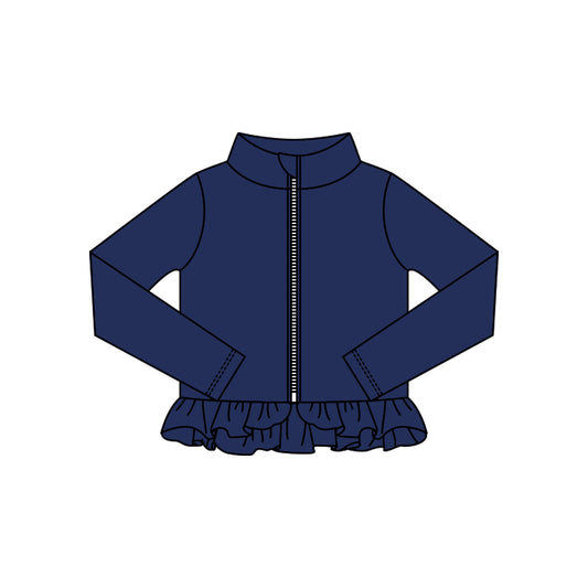 Girls blue design yoga t-shirt top preorder