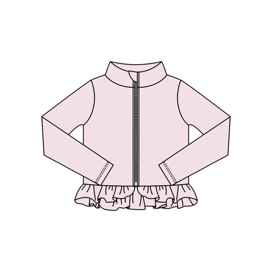 Girls pink design yoga t-shirt top preorder