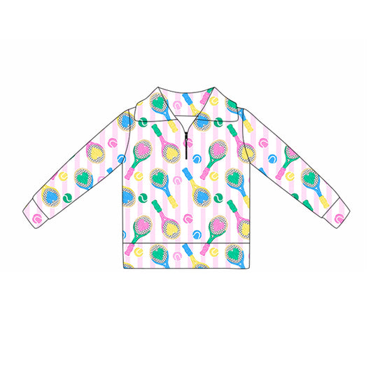 Girls tennnis design yoga pullover preorder