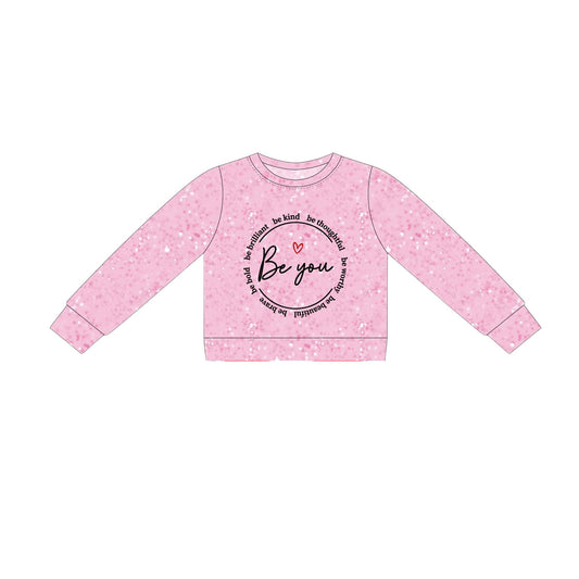 Girls valentines day long sleeve top preorder