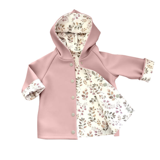 Girls pink floral color long sleeve  top preorder
