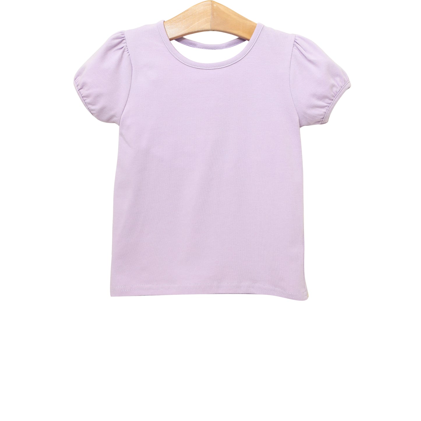 Lavender color girl short sleeve top  preorder