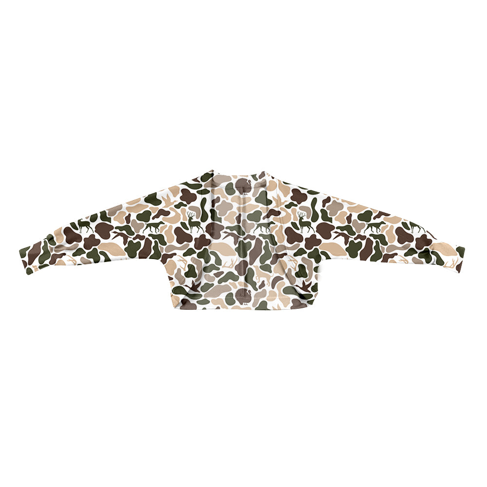 Deer camo girls yoga coat preorder