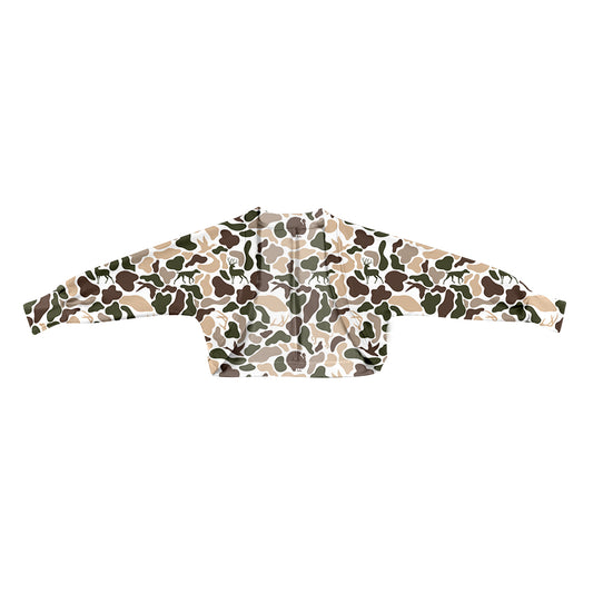 Deer camo girls yoga coat preorder