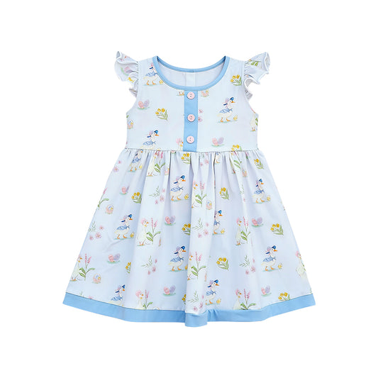 Goose design girls short sleeve top preorder
