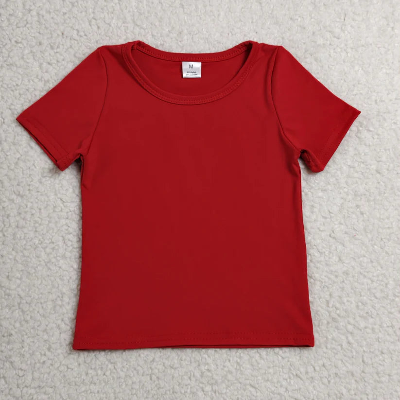 Pink color girls yoga short sleeve top