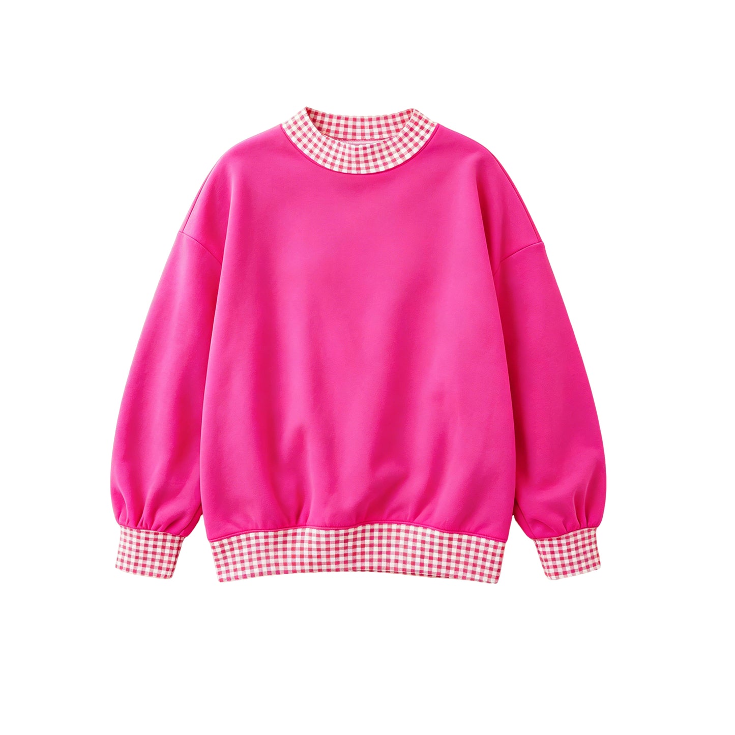 Adult women hot pink long sleeve spring fall top preorder