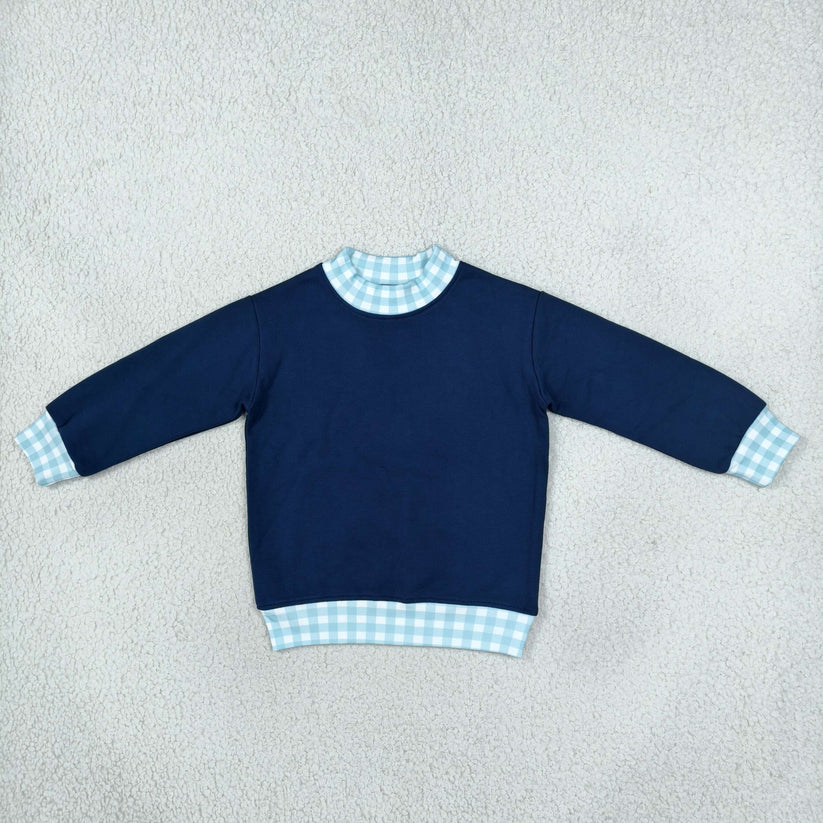 Pink color kids girls  long sleeve pullover  top