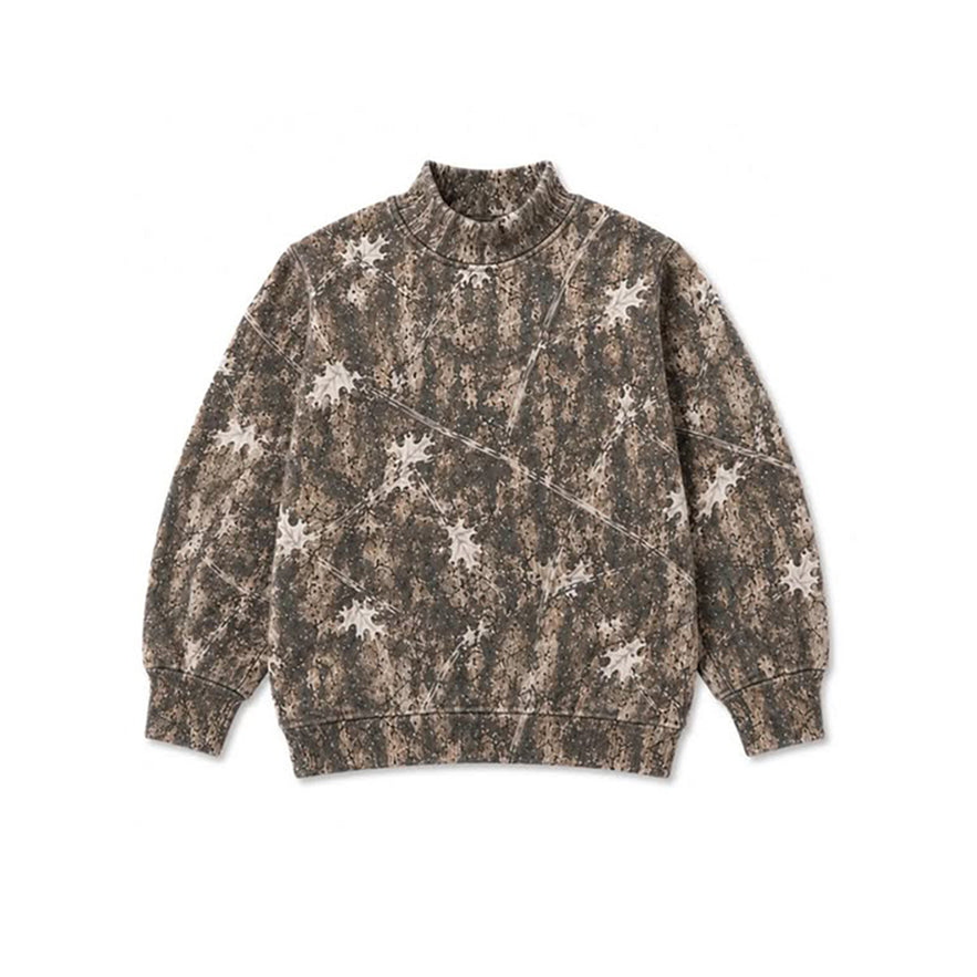 Camo print kids girl long sleeve top preorder