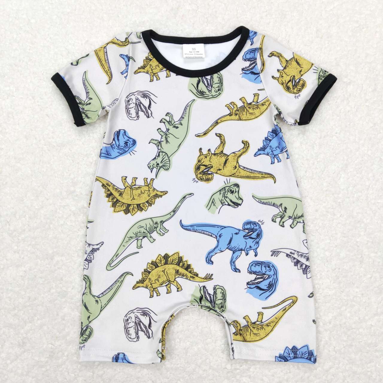 toddle baby boy dinosaur animal romper