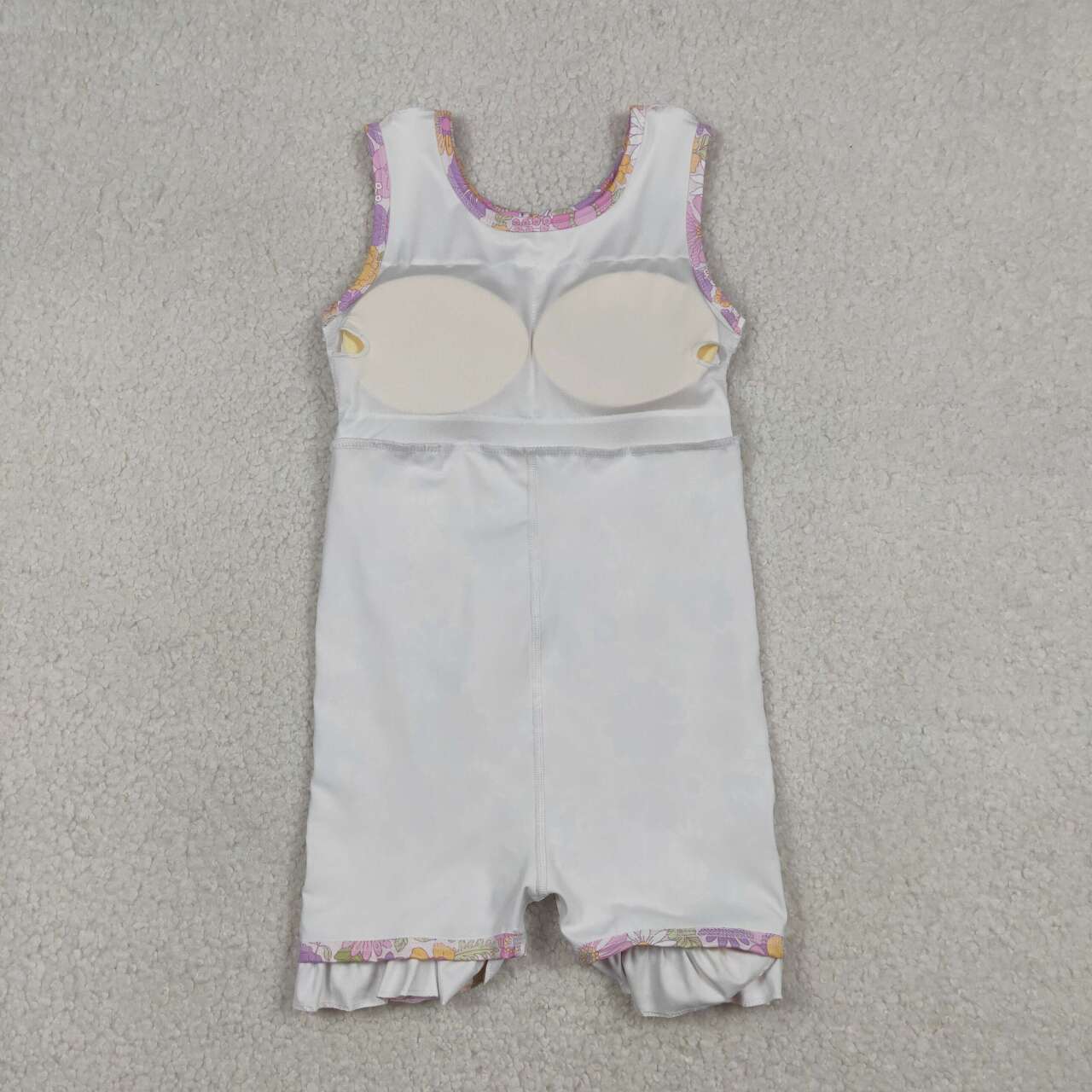 Colorful flowers baby girls yoga dress