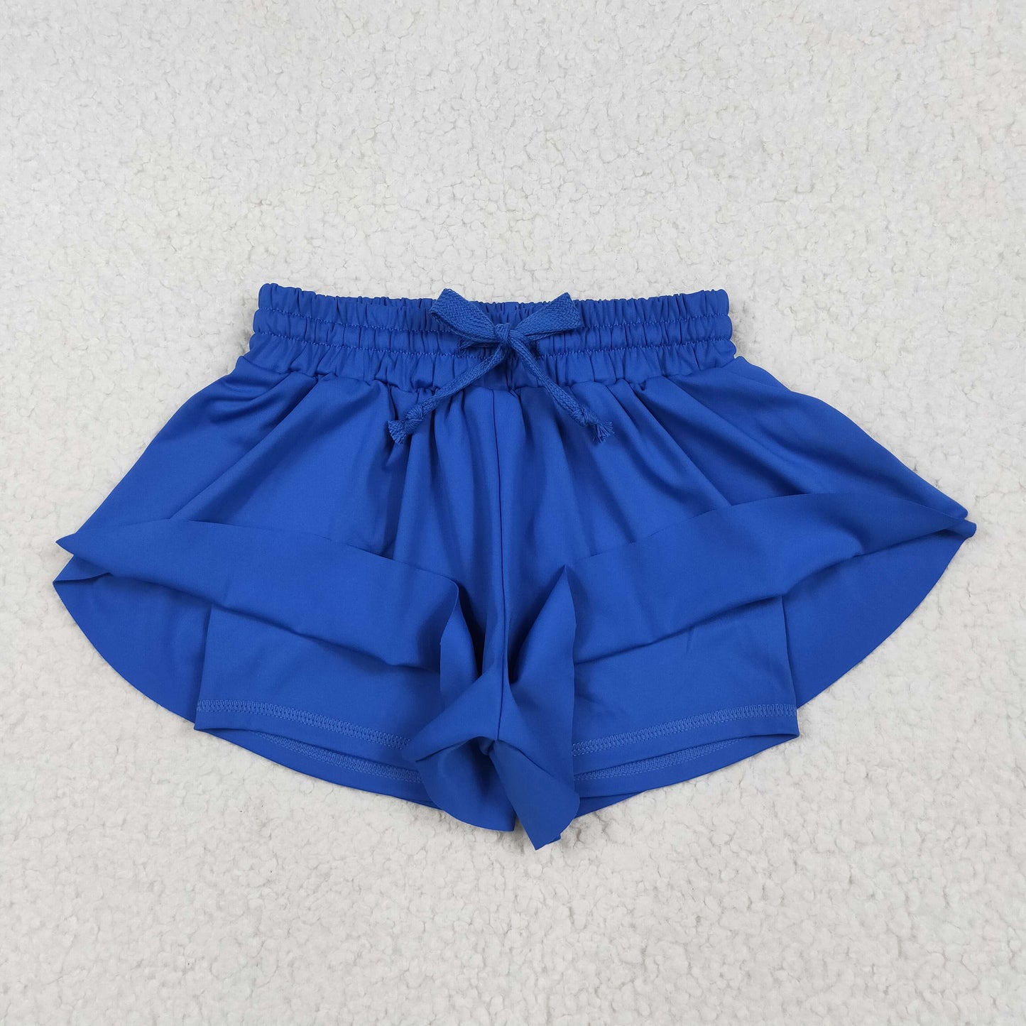 Toddle baby girls blue yoga skirt shorts