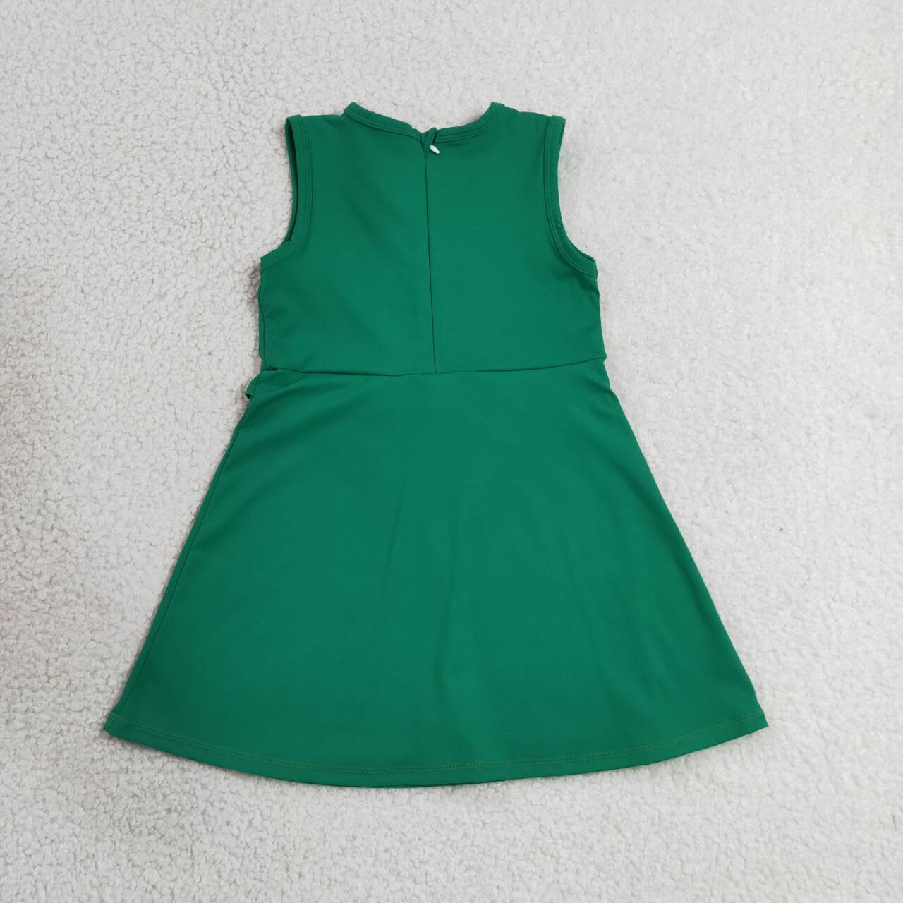 Toddle girls green color yoga dress
