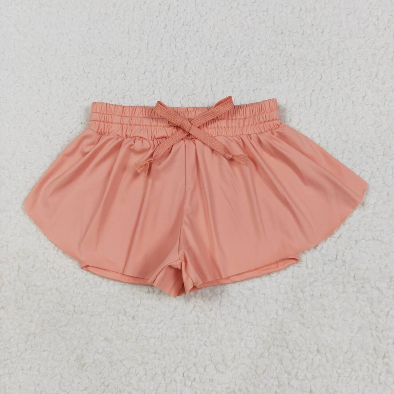 Toddle baby girls orange yoga skirt shorts