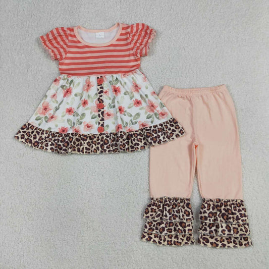 baby girls floral spring boutique outfit