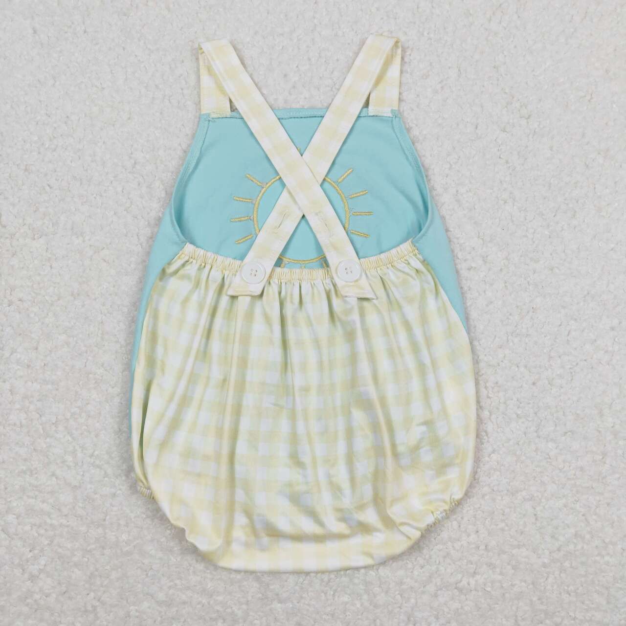 toddle boy embroidery sunshine romper