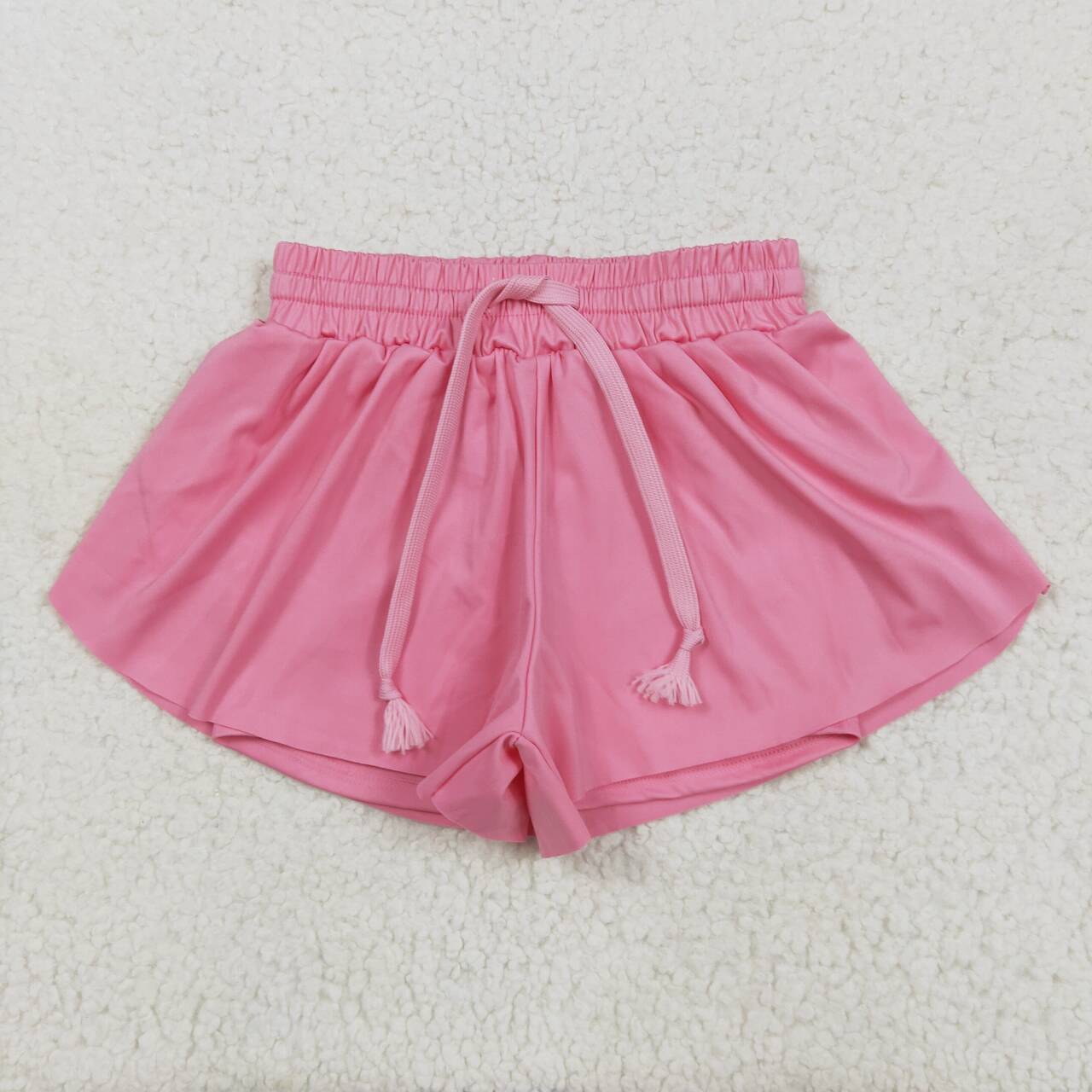 Toddle baby girls pink yoga skirt shorts