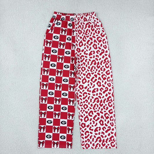 Adult women georgia print milk silk pants