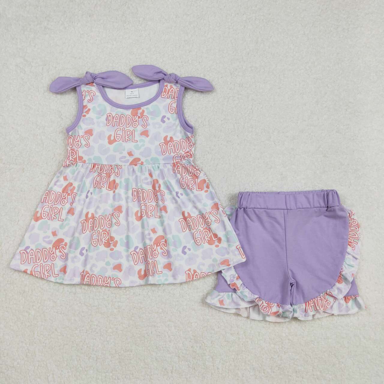 Daddys girl cheetah summer outfit