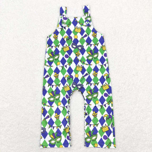 baby girls Mardi Gras romper preorder