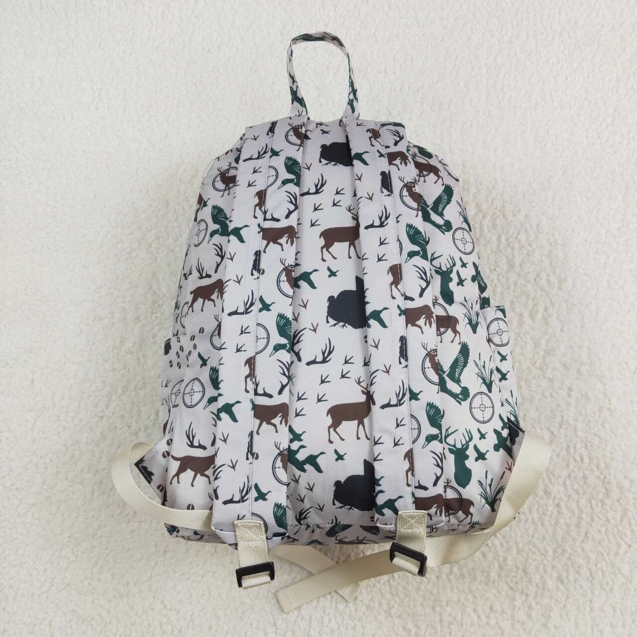 infant baby kids mallard duck reindeer dog hunting mini backpack