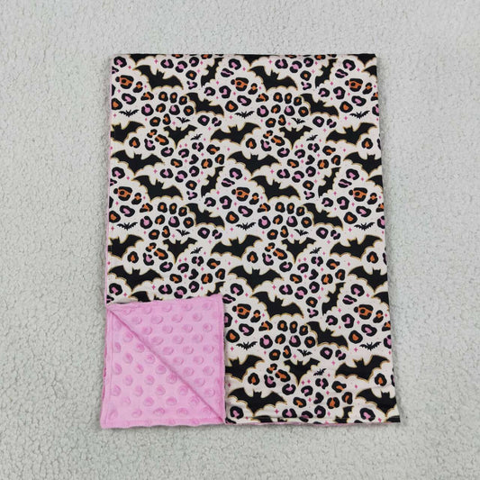 toddle kids Halloween bat print soft blanket