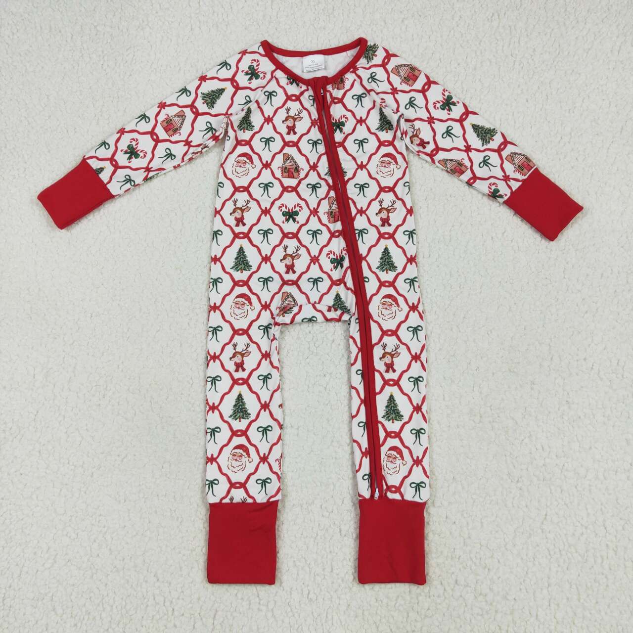 Toddle girls Christmas Santa matching clothes