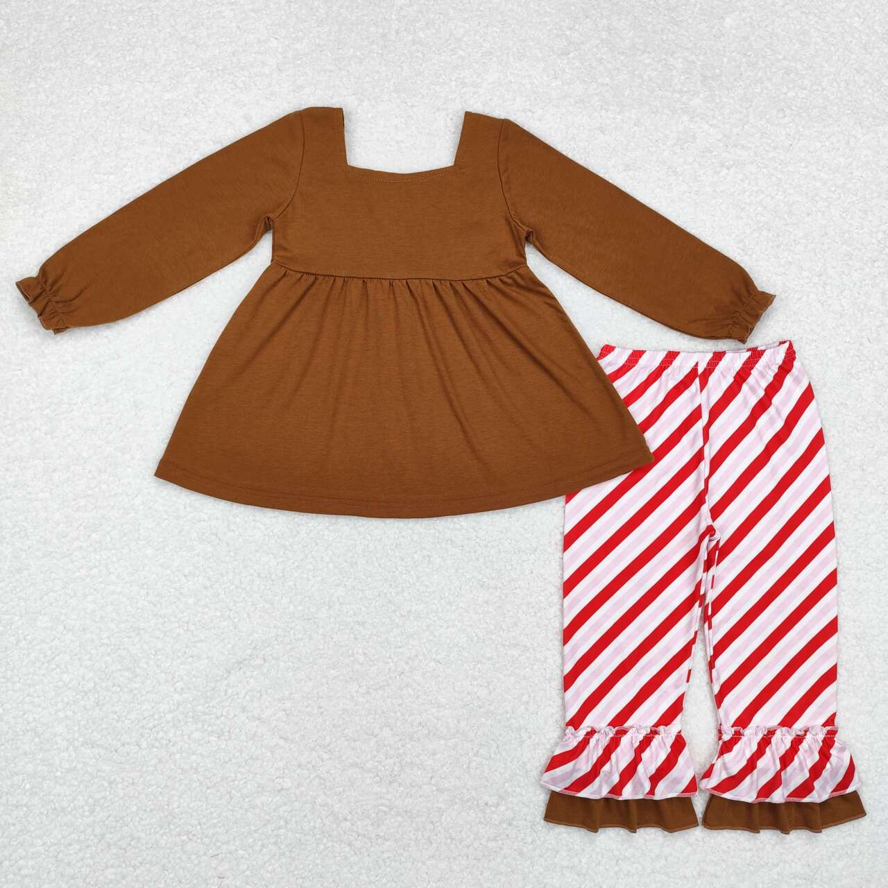 Christmas gingerbread tunic top matching pants fall winter clothes